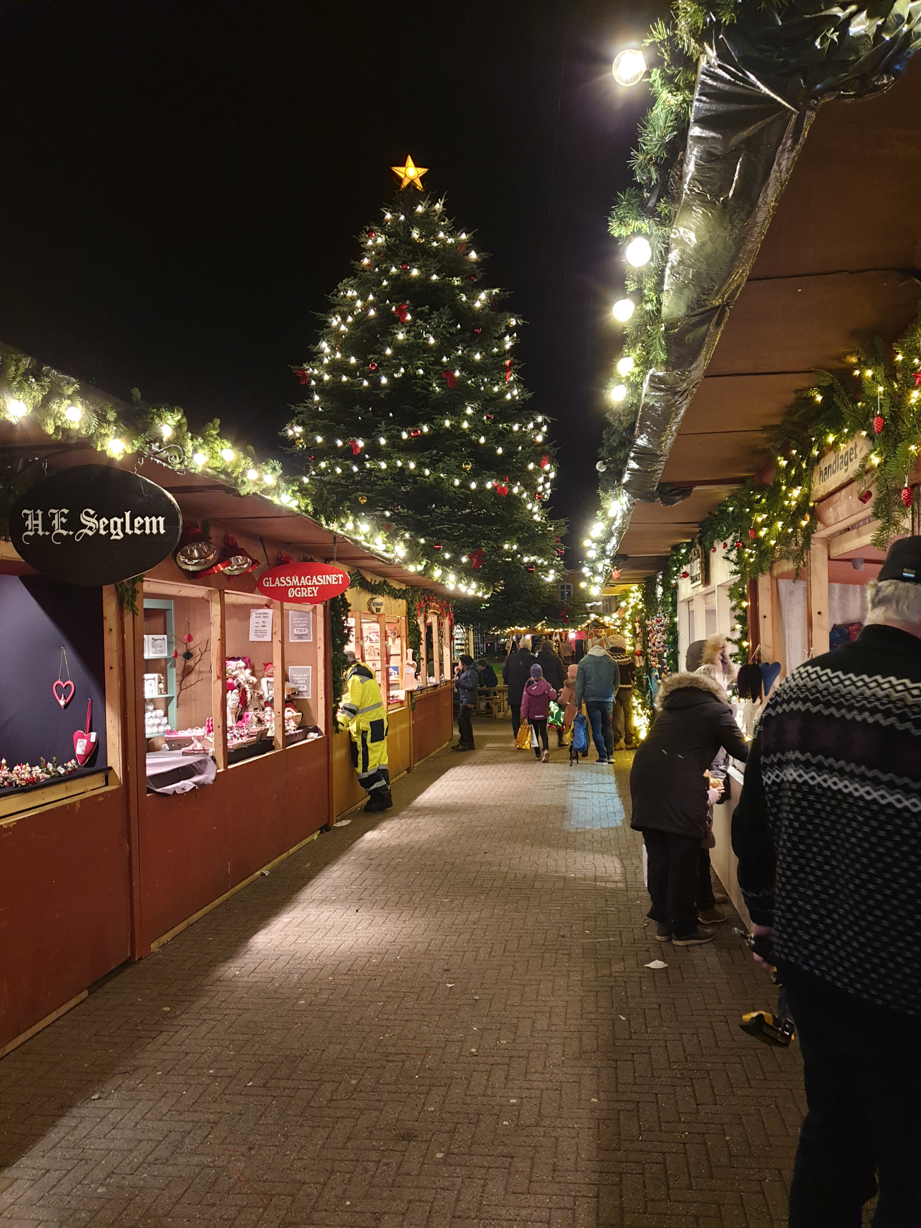 Christmas town of Egersund